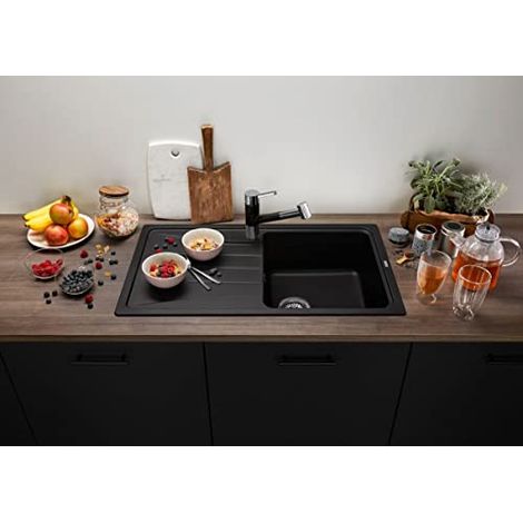 Blanco Sona 5 - Lavello in silgranit, 86x50 cm, grigio roccia 519672 (1/3)