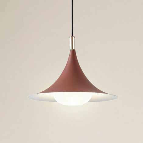 [GEBRAUCHT] B-Ware Lindby Hängeleuchte Jarl braun Metall Ø 35 cm G9 Deckenlampe Deckenleuchte Lampe (1/2)