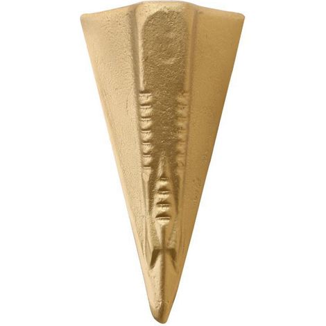 Eosnow Coin fendeur eclateur pour buche bois en métal,7.5cm7.0cm16.5cm (1/5)