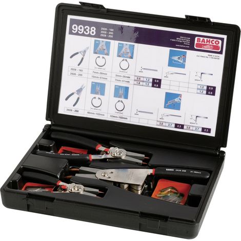 Bahco 9938 Seegeringzangen-Set