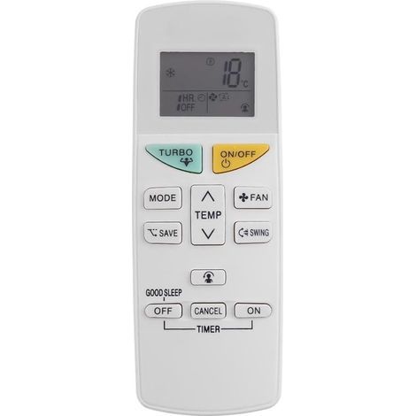Universelle Klimaanlagen-Fernbedienung ARC470A1 als Ersatz für DAIKIN ARC470A11, ARC470A16, ARC469A5, ARC455A1 und KTDJ002 (1/5)