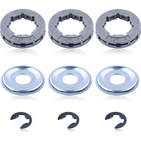 ADEFOL Kit Universel Couronne de Chaîne 325 025 028 MS 250 Tronçonneuse et Autres Modèles ADEFOL 325 Kit Couronne et Pignon Pièces de Rechange Accessoires (1/5)