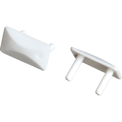 Pack 10 protectores para enchufe de 2 polos blanco GSC 0200715 (1/3)