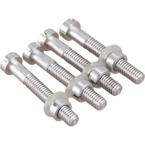 Lot de 4 vis M2,5 x 18,5 mm pour platine vinyle, pièces de rechange pour visserie. (1/5)