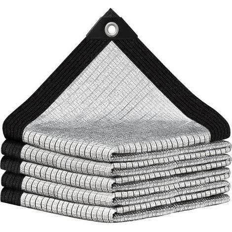 Filet D'ombrage en Aluminium, Filet D'Ombrage,Voile d'ombrage avec œillets,Facile à Suspendre,Filet D'ombrage pour Jardin,Patio Lawn (1/4)