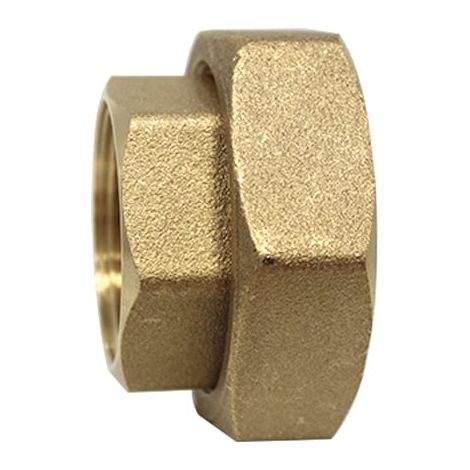 Arcanaute – Raccord laiton femelle/femelle douille 1''1/4 (33/42) – écrou Ø2'' (50/60) – Résistance à la corrosion – Pour transport d'eau potable (1/4)