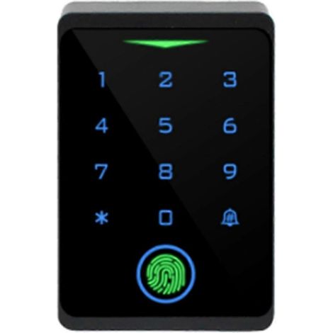 Tuya APP IP66 Wasserdichtes schlüsselloses Türschloss, Biometrie, Standalone-WLAN-Zutrittskontrolle, Tastatur, Fingerabdruck, RFID (1/5)