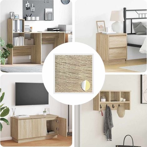 Selbstklebende Schraubenabdeckung 12 pcs Sonoma-Eiche