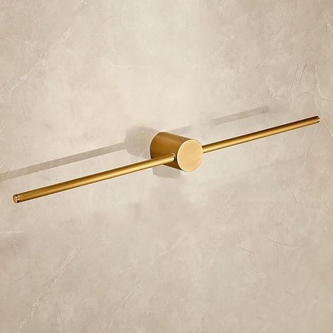 Porte-serviettes - Laiton - Finition Cuivre Antique Brossé - 60 cm - Pour Salle De Bain Cuisine Chambre - 1 Pièce (1/3)