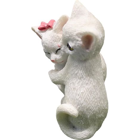 Statue Niedliche handgefertigte Tierfigur Katzenfigur aus