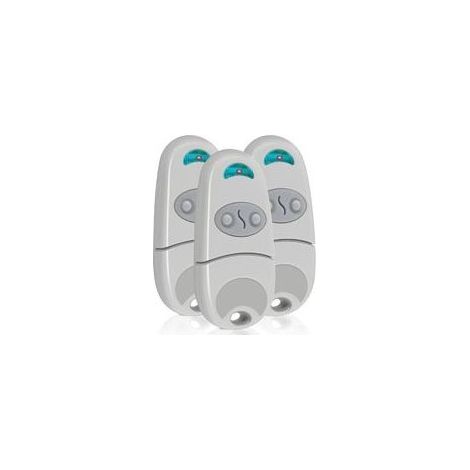 3-teiliges Torfernbedienungsset, 433,92 MHz Garagentorfernbedienung für C@ME, Garagentorfernbedienung kompatibel mit 433,92 MHz NA, EE, EV, 2 Kanäle (nur C@ME) (1/5)