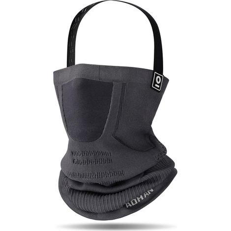 Schlauchschal mit Stirnband, atmungsaktiv, winddicht, für Damen und Herren (1/5)