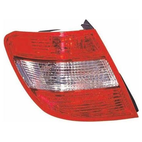 Feu arrière gauche rouge et blanc break Mercedes Classe C W204 phase 1 2007-2011