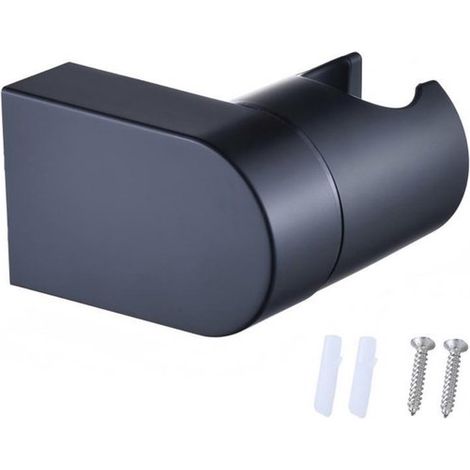 Soporte para cabezal de ducha，6,7 x 4,1 cm，Soporte para cabezal de ducha de baño，Soporte de ducha ajustable，Cómodamente ajustable (1/5)