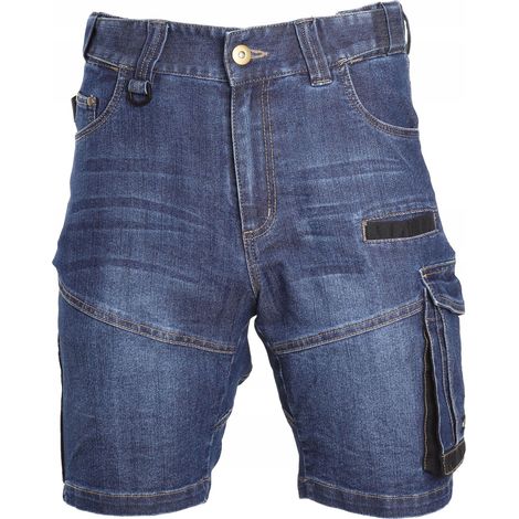 Lahti Pro L4070702 Pantalon de travail bleu marine slim fit (1/3)