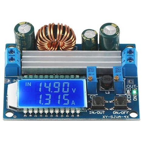 Display Converter Buck Boost DC 5.5-30V 12V DC 0.5-30V 5V 24V Voltage Regulator 3A 35W Power Module (1/5)