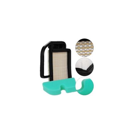 Kit de réglage de carburateur S-giant 20 853 33-s + filtre à air 20 083 02-s pour moteurs Husqvarna, Toro, MTD et Cub Cadet Courage 253t, SV470, Four, SV530, SV540, SV541, SV590, SV591, SV600, SV601,