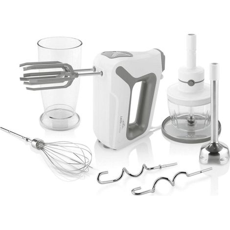 Batidora de mano Eta Lento blanca y gris 600 W