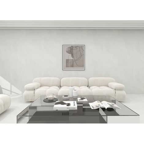 6 PIASTRELLE RIVESTIMENTO DA MURO VINILICO SPC mm3x457x914 Bianco (1/3)