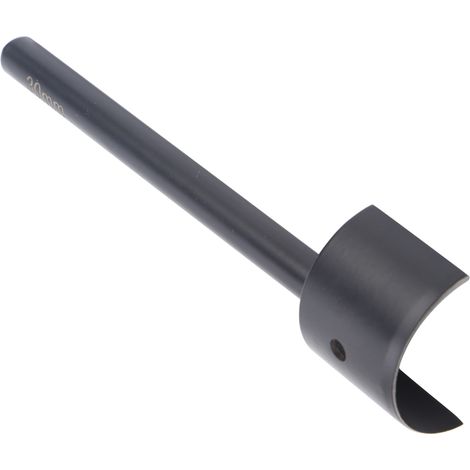 Outil de découpe demi-rond pour la fabrication de sangles et de ceintures, outils de travail du cuir (diamètre 30 mm) (1/5)