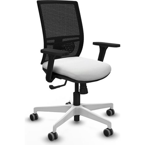 Chaise de bureau piqueras y crespo Yunquera noir mousse haute densité (1/2)