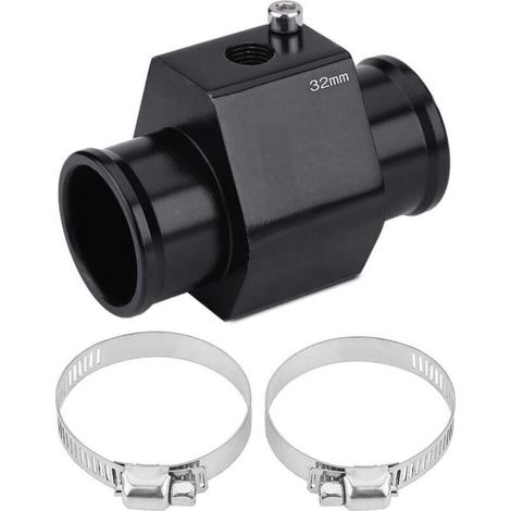 Capteur de Température de l'Eau,Adaptateur de Jauge de Tuyau de Température de l'Eau de Voiture Sonde de Température Joint de Radiateur(32mm)