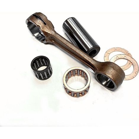Pièces de bielle de moteur de moto adaptées au kit de bielle Yamaha DT125 DT175 DT125cc, bielle, piston et vilebrequin, forgées et renforcées. (1/3)