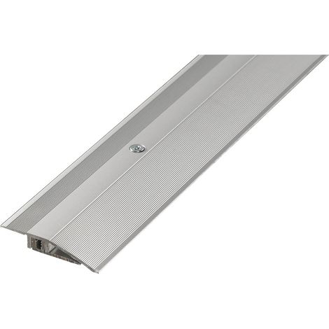 Anpassungsprofil PROLINE PROCOVER Designfloor, 0-9 mm, Aluminium, 100 cm, eloxiert Silber (1/3)