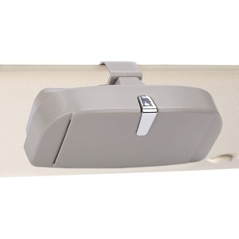 Boîte de rangement universelle pour lunettes de voiture avec fonction magnétique et boîte de rangement multifonctionnelle pour lunettes de voiture