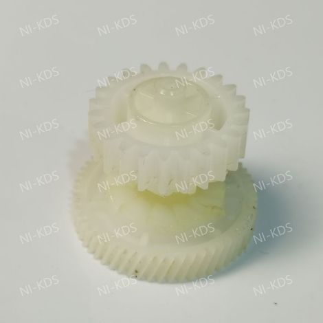 Compatible with Canon LBP3018 and LBP6018 fuser drive gear adjuster clip -- fuser drive gear [white]