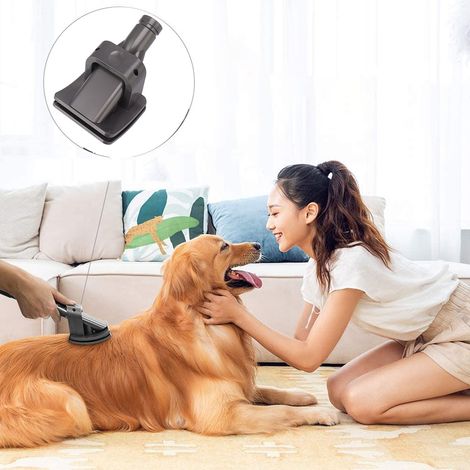 Tierpflegebürste für Staubsauger, kompatibel mit den Modellen V6, V7, V8, V10, V11 und V15, effektiv für langhaarige Hunde und Katzen, robuste ABS-Konstruktion, 140 g