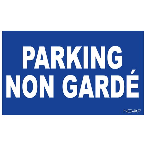 Panneau Parking non garde - Rigide 330x200mm - 4160764