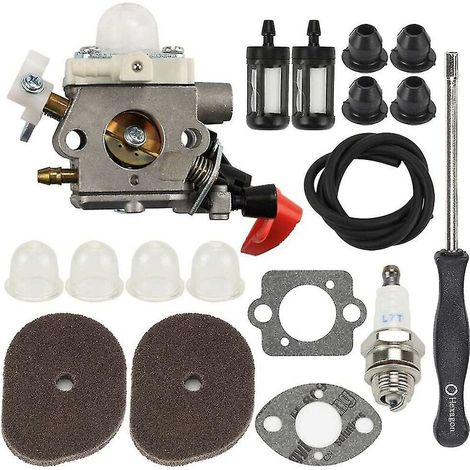 VURAHOME - Kit carburateur compatible avec Stihl Fs40 Fs50 Fs56 Fs70 Fc56 Fc70 Ht56 Kn56 Km56 thsinde (1/4)