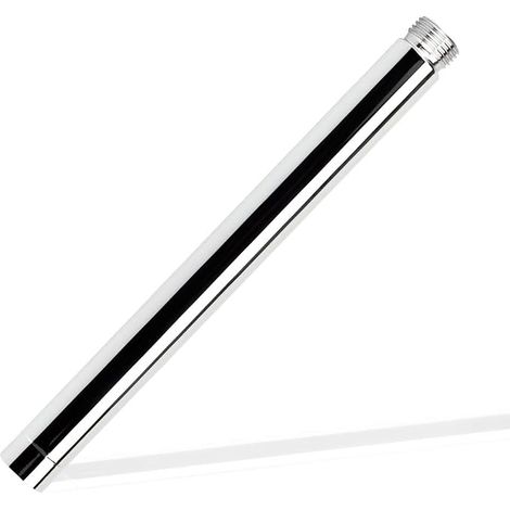 Rallonge de Douche, 20cm Tube Extension Douche G1/2" , Bras Extension Pommeau de Douche Inox Anti-Corrosion, Rallonge Douchette Salle de Bain (Argent) (1/5)