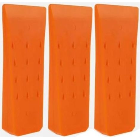 Pair 6" Coin D\'Abattage pour TronçOnneuse avec Pointes pour Un Abattage SûR, ABS Coins éclateurs pour Jardinage, Robuste et Durable, Outil Accessoire pour Bûcheron (3 Pièces) (1/5)