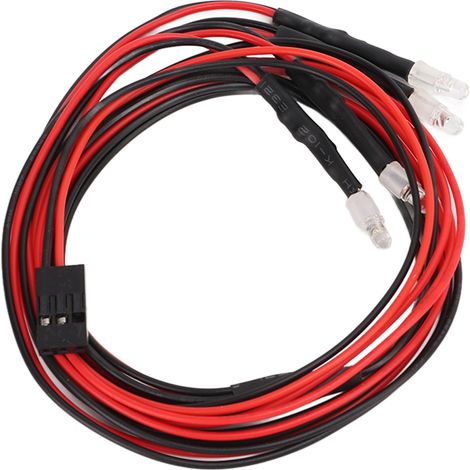 Phares LED RC à performances stables 3 mm pour voitures télécommandées universelles (1/5)