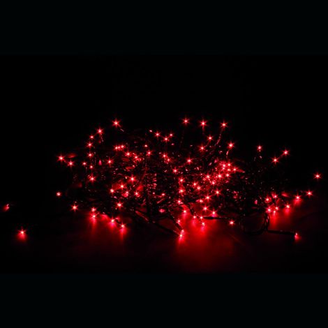 Luci 192Led Rosso da Esterno 8 mt