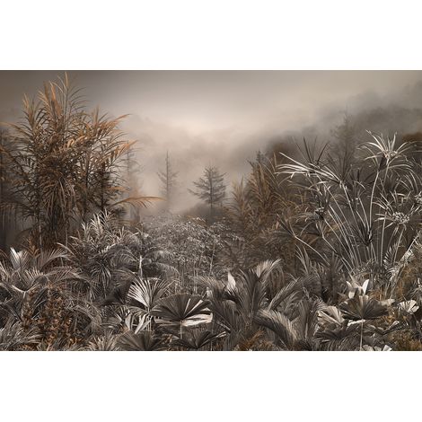 Papier peint panoramique - Forêt Tropicale - 130 cm x 87 cm (1/2)