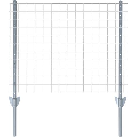 Zaunset Volierendraht Gartenzaun 1 x 10 m Drahtzaun 19 mm Zaun Komplett-Set