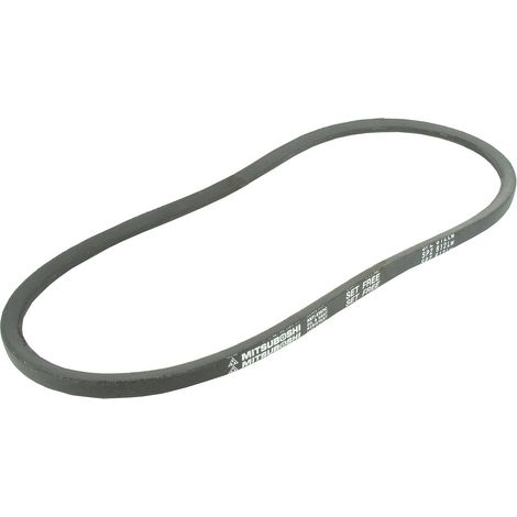 1 - Courroie Lisse Trapézoïdale SPZ825 - Section 10x8mm Longueur 838mm Pour Tondeuse Autotractée Al-Ko Powerline Silver Noir