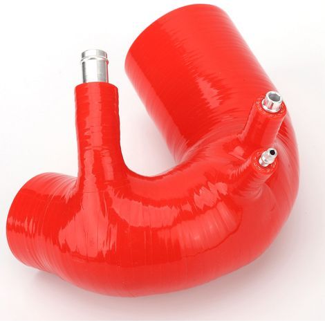 Silikon-Ansaugschlauch-Set als Ersatz für Fiat Abarth 500, 595 und 695 1.4L TurboJet (2008-2023), rot.