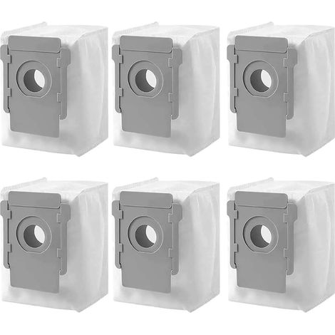 12 Staubsaugerbeutel für iRobot Roomba Roomba i7 i7+ i7 Plus j7 j7+ S9+ i3 i3+ i4+ E5 E6 E7, i und s Serie, automatische Schmutzentsorgungsbeutel, Ersatzteile (1/5)