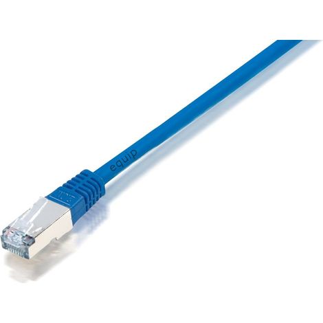 LATIGUILLO APANTALLADO F/UTP CATEGORIA 5e 2M COLOR AZUL (1/2)