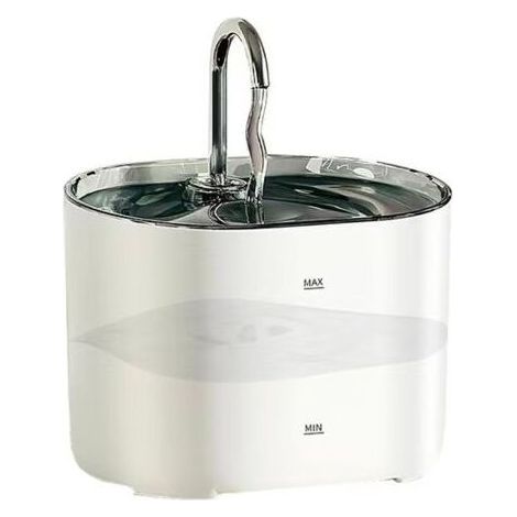 FITLAB-Fontaine a Eau Chat,Super Silencieuse, Filtre à Carbone Activé, Facile à Mettoyer, Convient à Plusieurs Animaux de Compagnie (1/5)