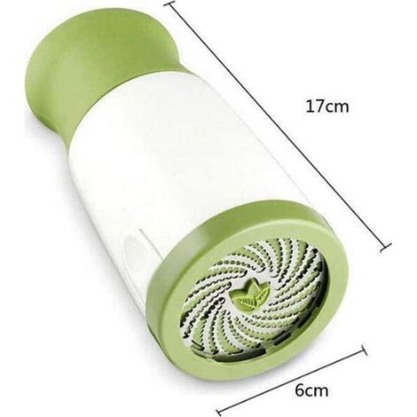 Molinillo de hierbas AIDUCHO, molinillo de especias, molinillo de perejil, molinillo de especias y verduras, picador de ajo para accesorios de cocina. (1/4)