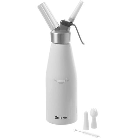 HENDI Sahnespender Kitchen Line, weiß, Kitchen Line, 0,95L, ⌀95x(H)320mm (1/5)