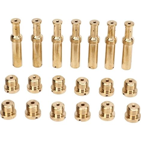 Kit gicleur principal intermédiaire pour carburateurs S&S B E G, 35-0995 bronze remplacement gicleur carburateur (1/5)