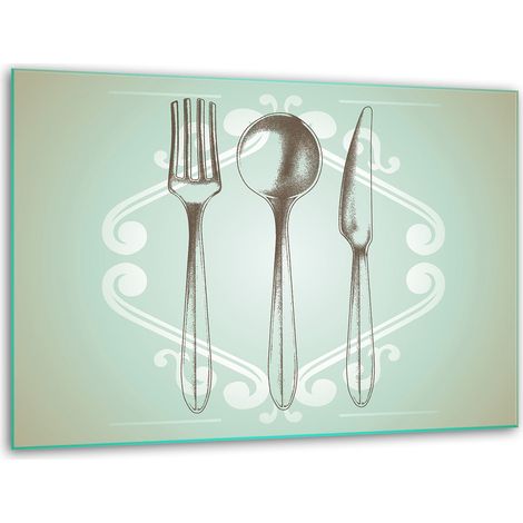 Soporte de tabla de corte de vidrio 40x30 cocina (1/5)
