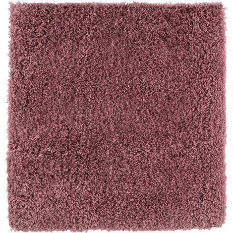 WOHNDIRECT alfombra de baño VIENNA - 1 unidad 45x45 cm, rosa viejo