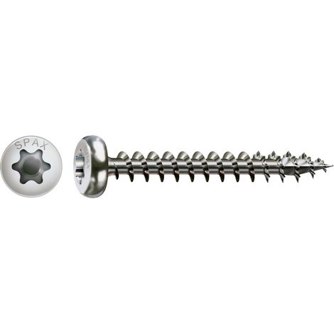 SPAX 0207000400353 Holzschraube 4 mm 35 mm T-STAR plus Edelstahl A2 200 St.
